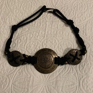 Vintage Leather Necklace